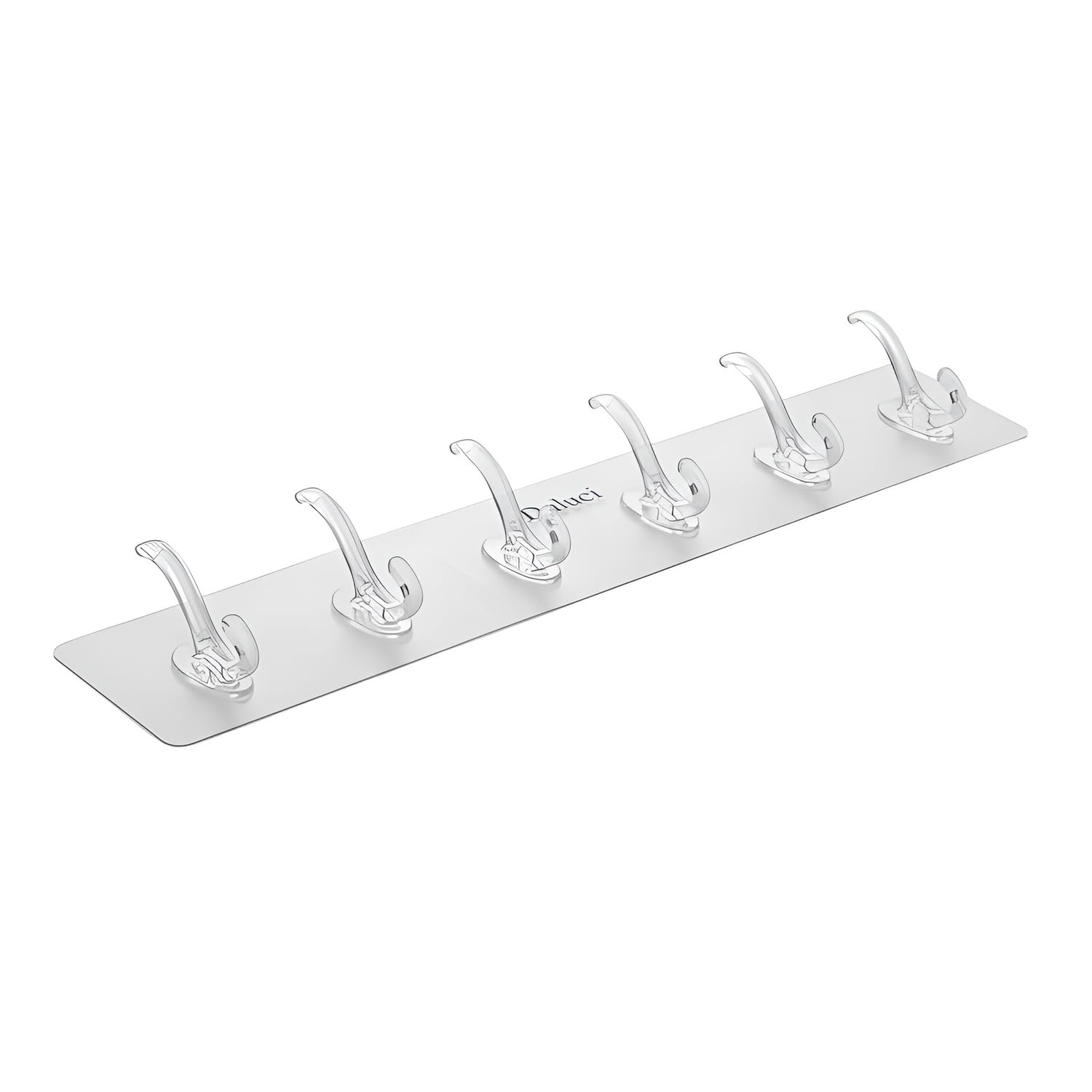 6-in-1 Adhesive Sticky Wall Hooks,Heavy Duty & Premium Quality