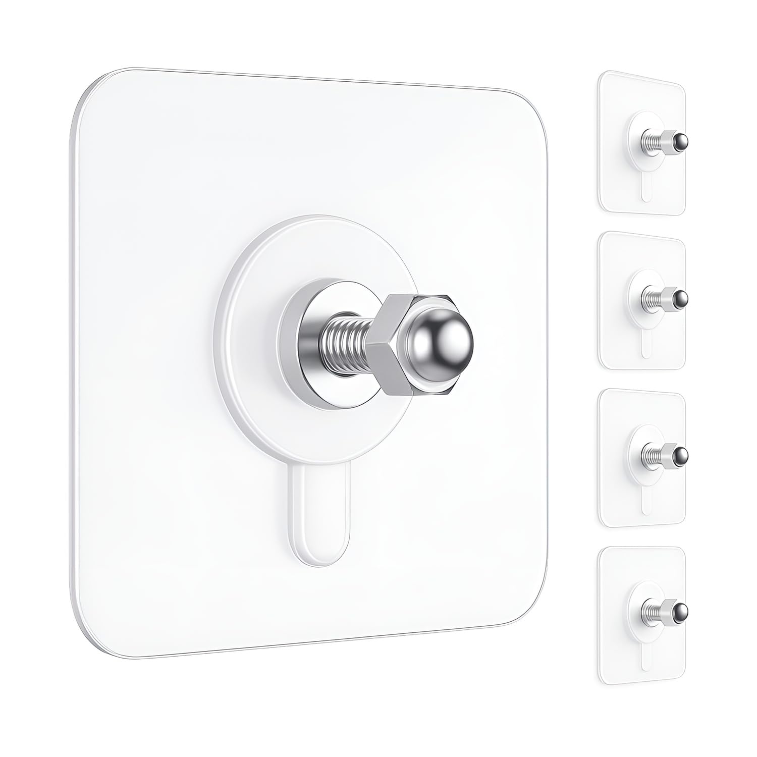Adhesive Hooks for Hanging, Heavy Duty Wall Door Hooks.
