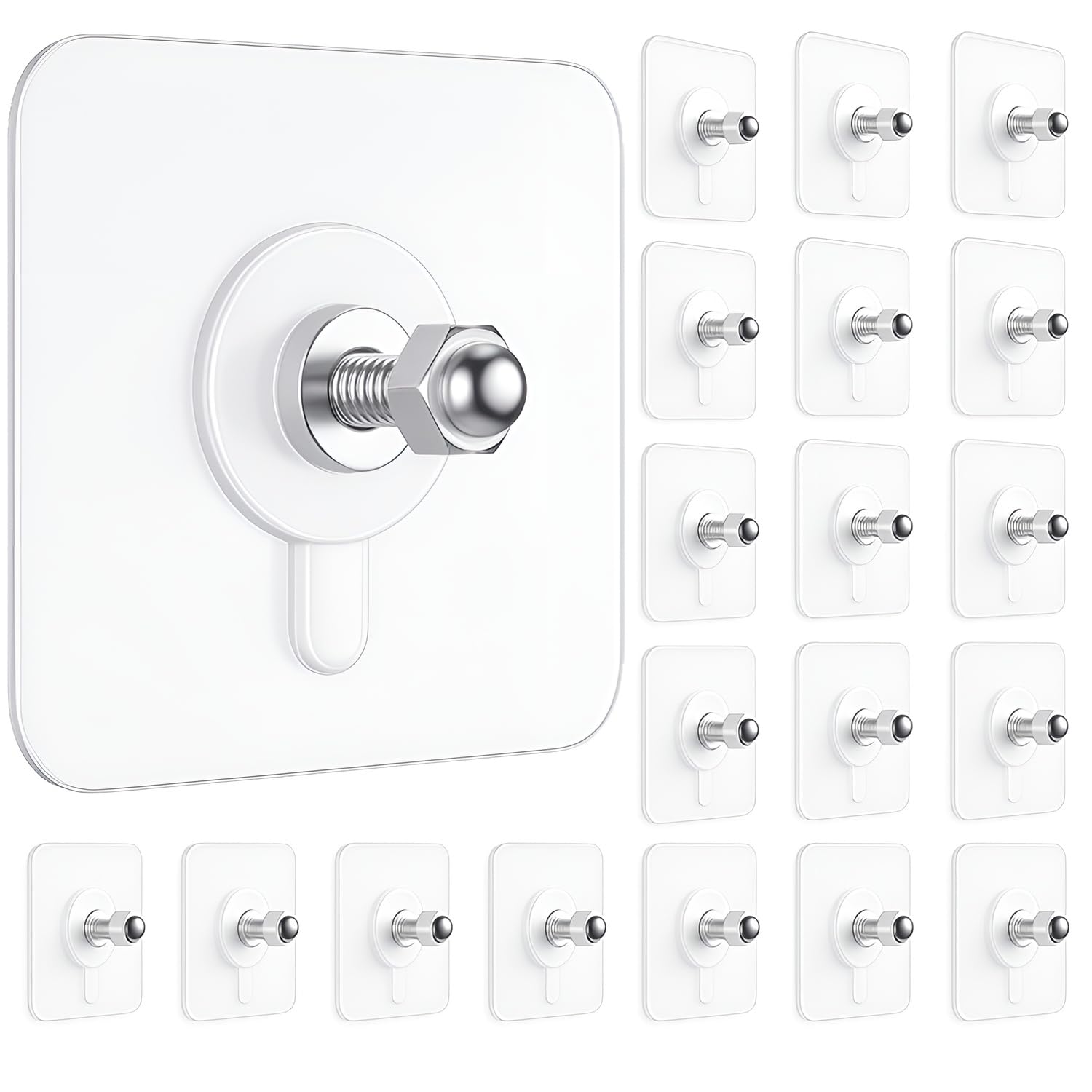 Adhesive Hooks for Hanging, Heavy Duty Wall Door Hooks.