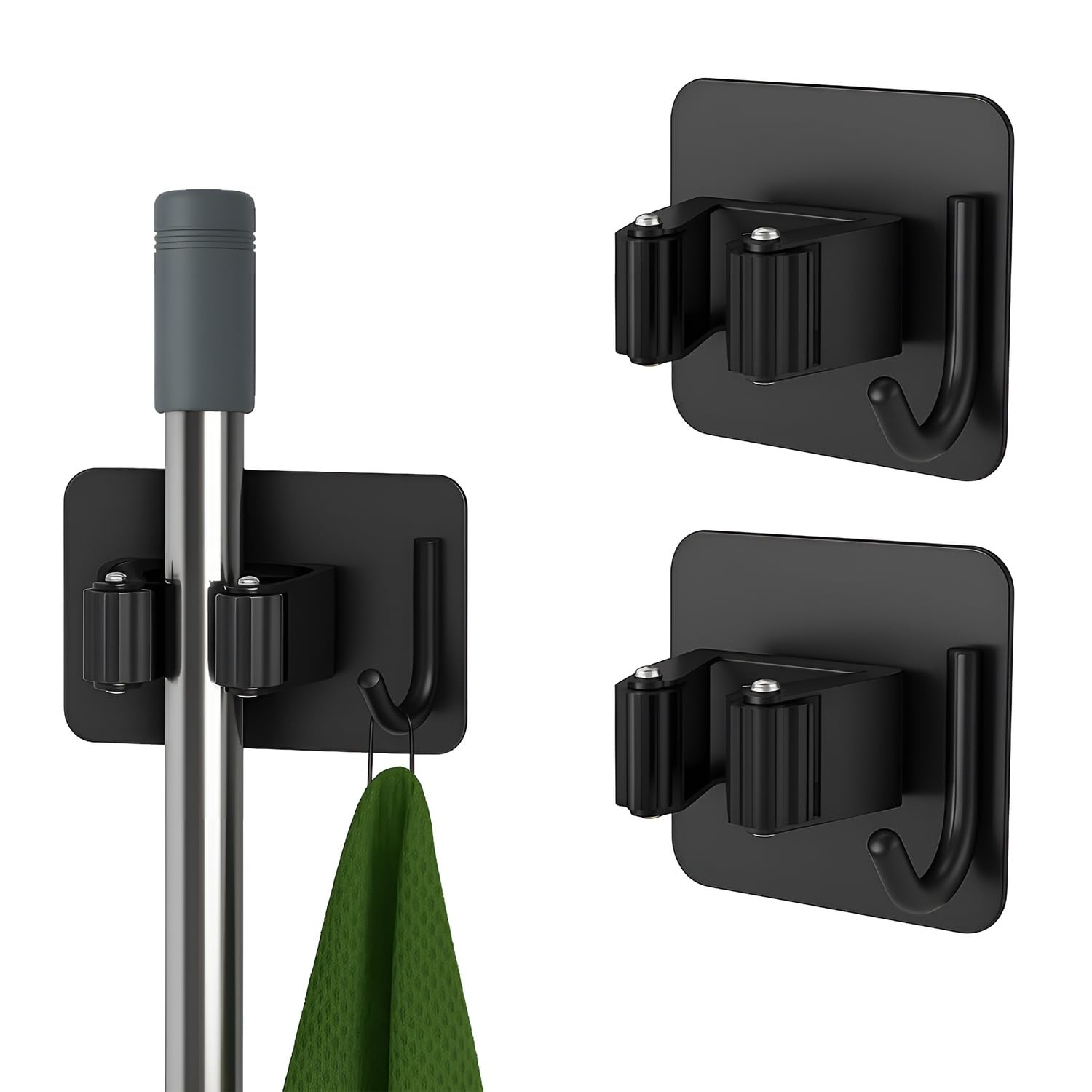 Broom Holder with Hook