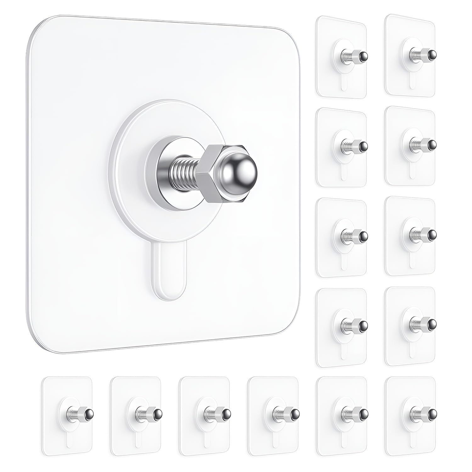 Adhesive Hooks for Hanging, Heavy Duty Wall Door Hooks.