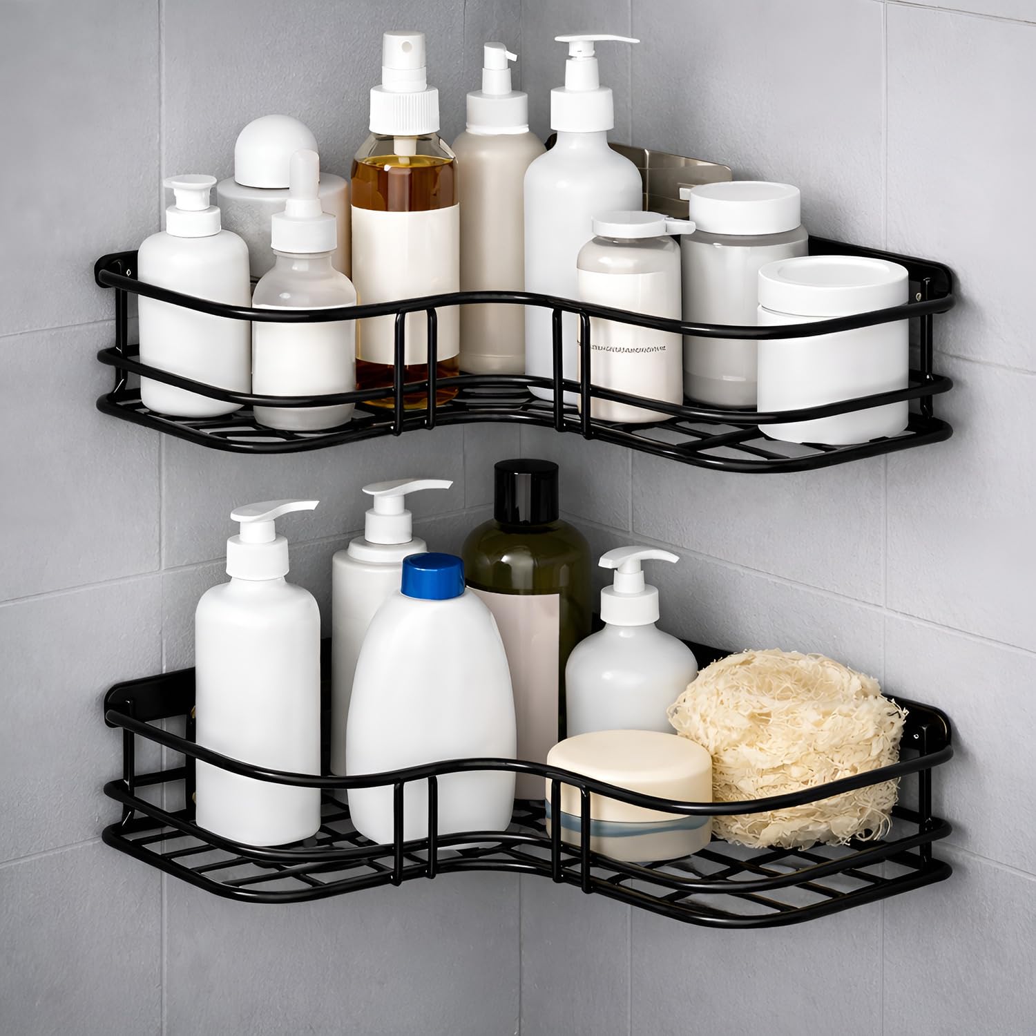 Self-Adhesive Bathroom Organizer