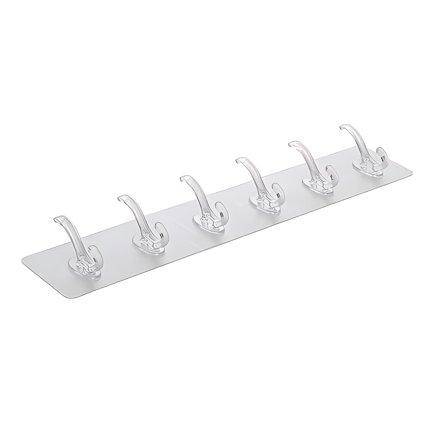 6-in-1 Adhesive Sticky Wall Hooks,Heavy Duty & Premium Quality