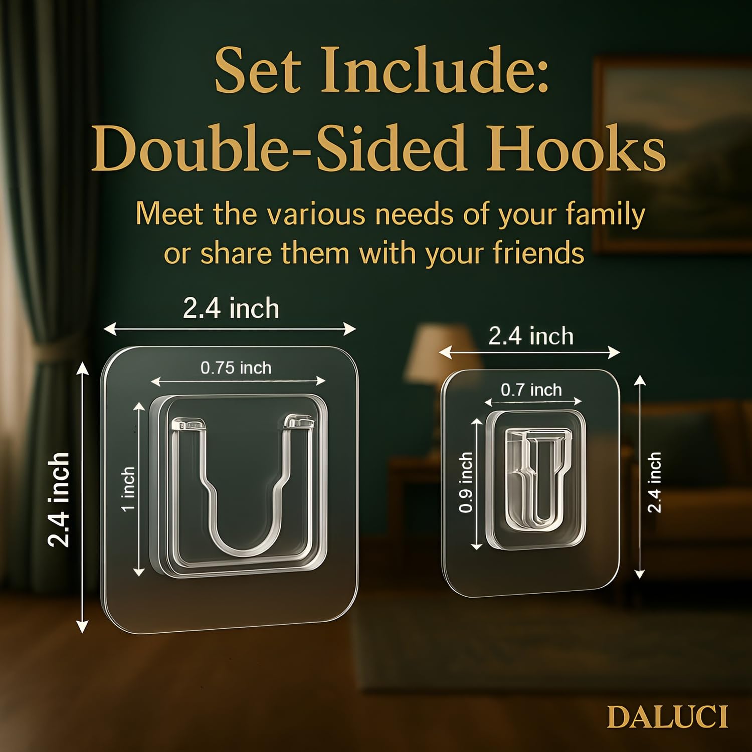 Male/Female Wall Hook