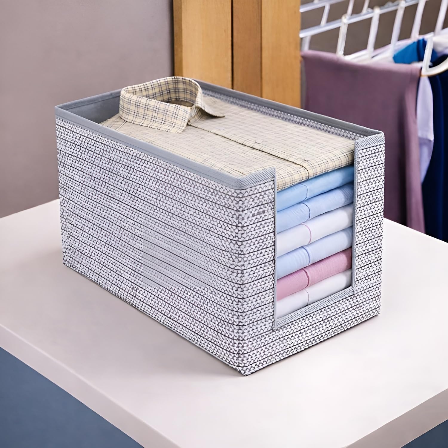 Non-Woven Shirt Stacker,Heavy Duty & Premium Quality