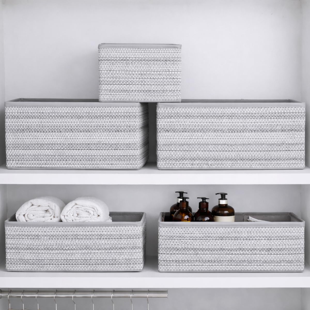 6 Pcs Foldable Closet Organizers