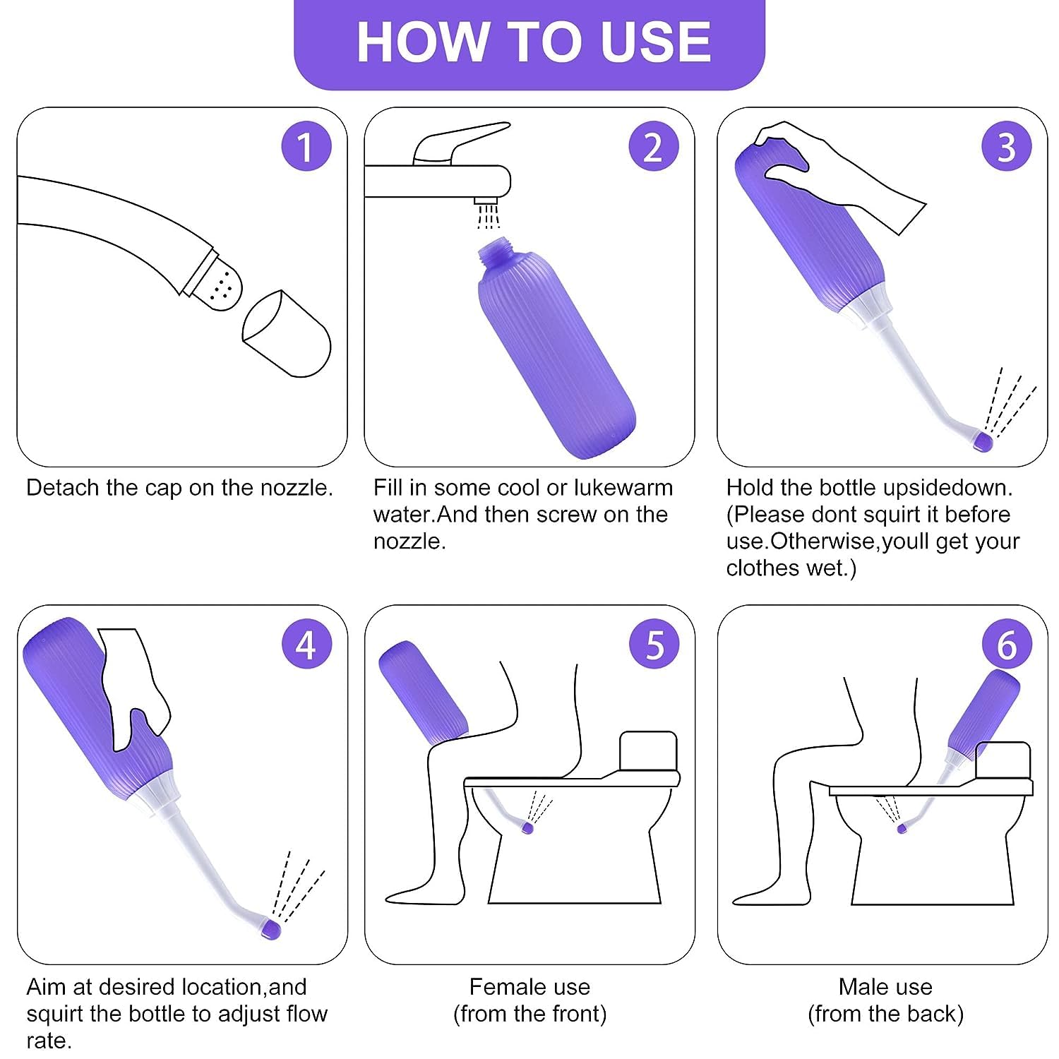 Portable Bidet Spray for Toilet