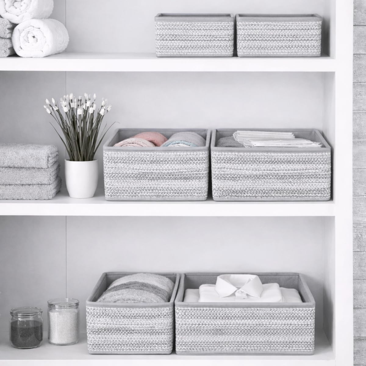 6 Pcs Foldable Closet Organizers