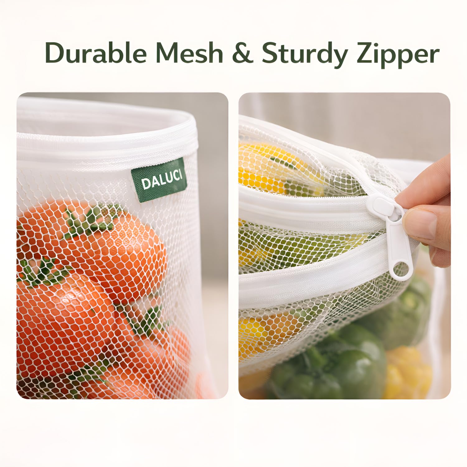 Reusable Fridge Storage Bags