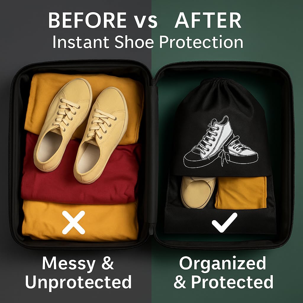 Shoe Bags for Travel & Storage