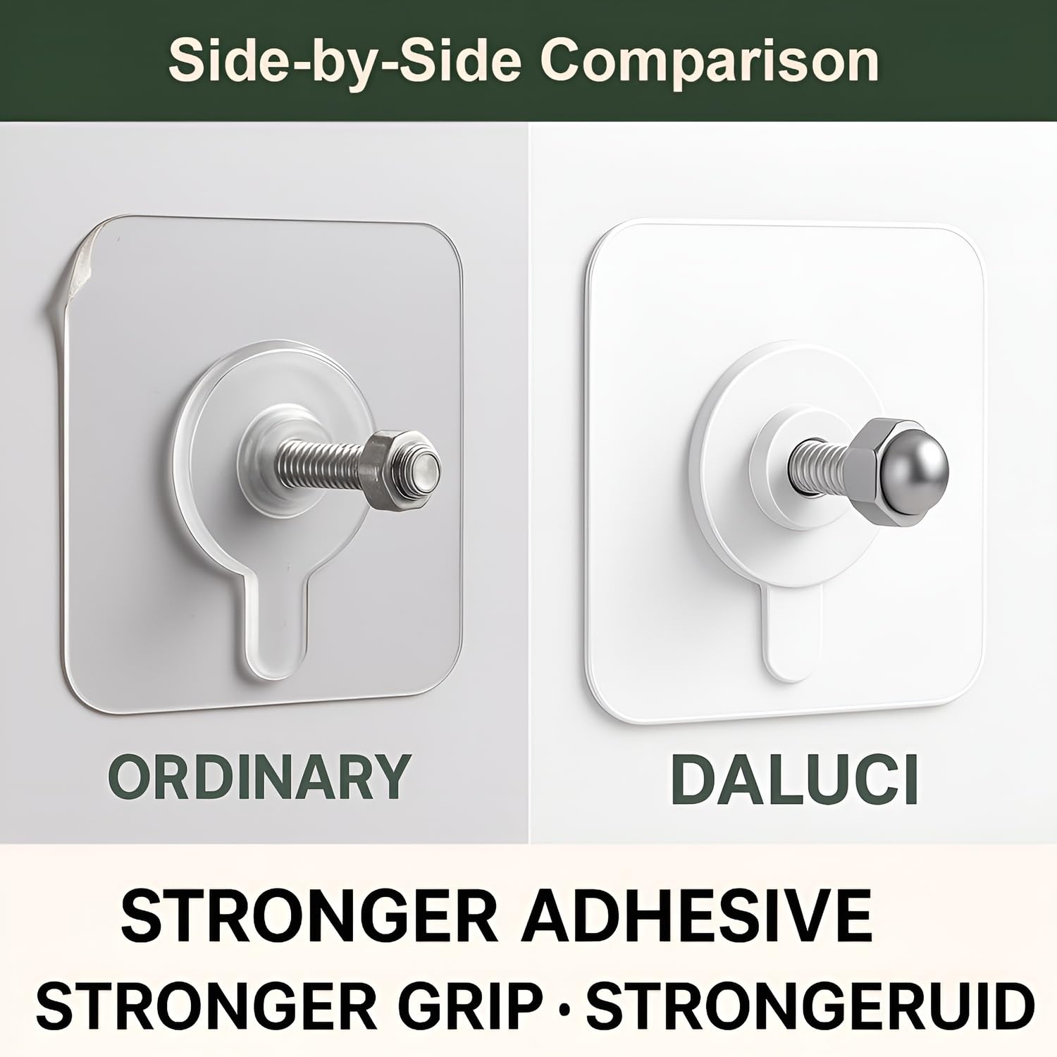 Screw Hook- Self Adhesive Hooks