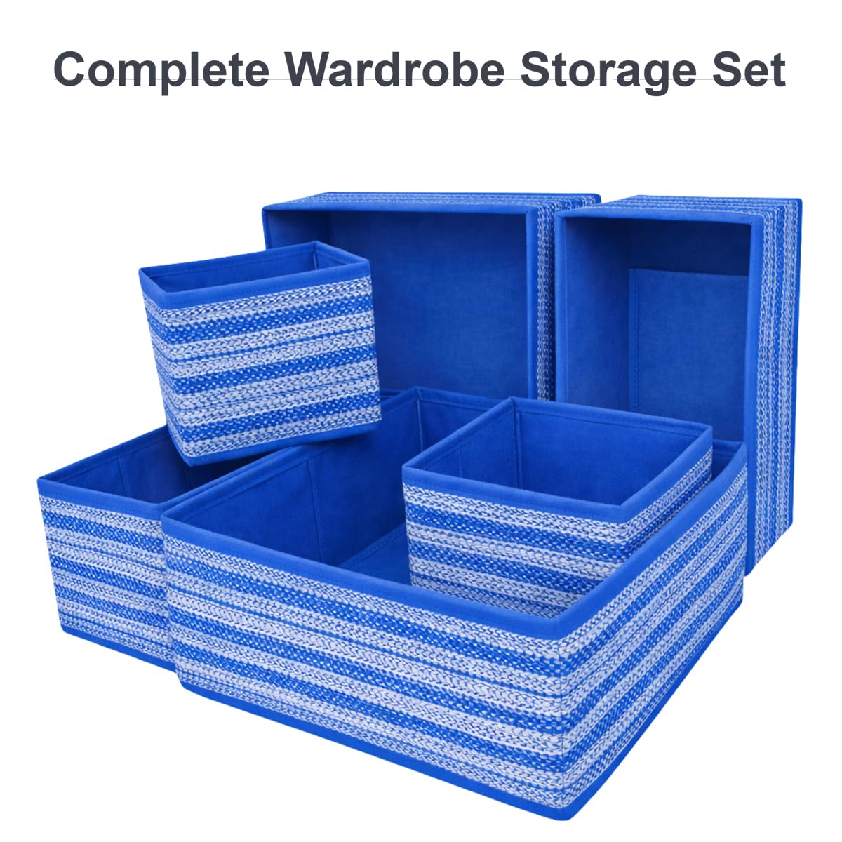 6 Pcs Foldable Closet Organizers