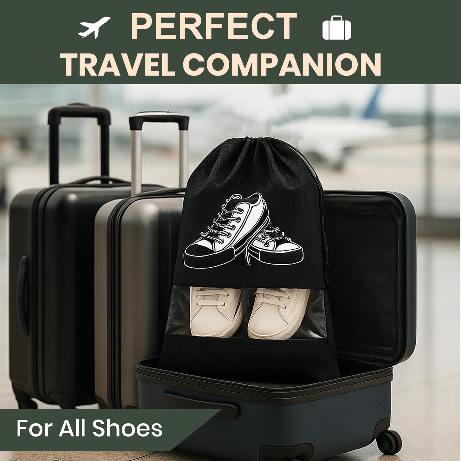 Shoe Bags for Travel & Storage
