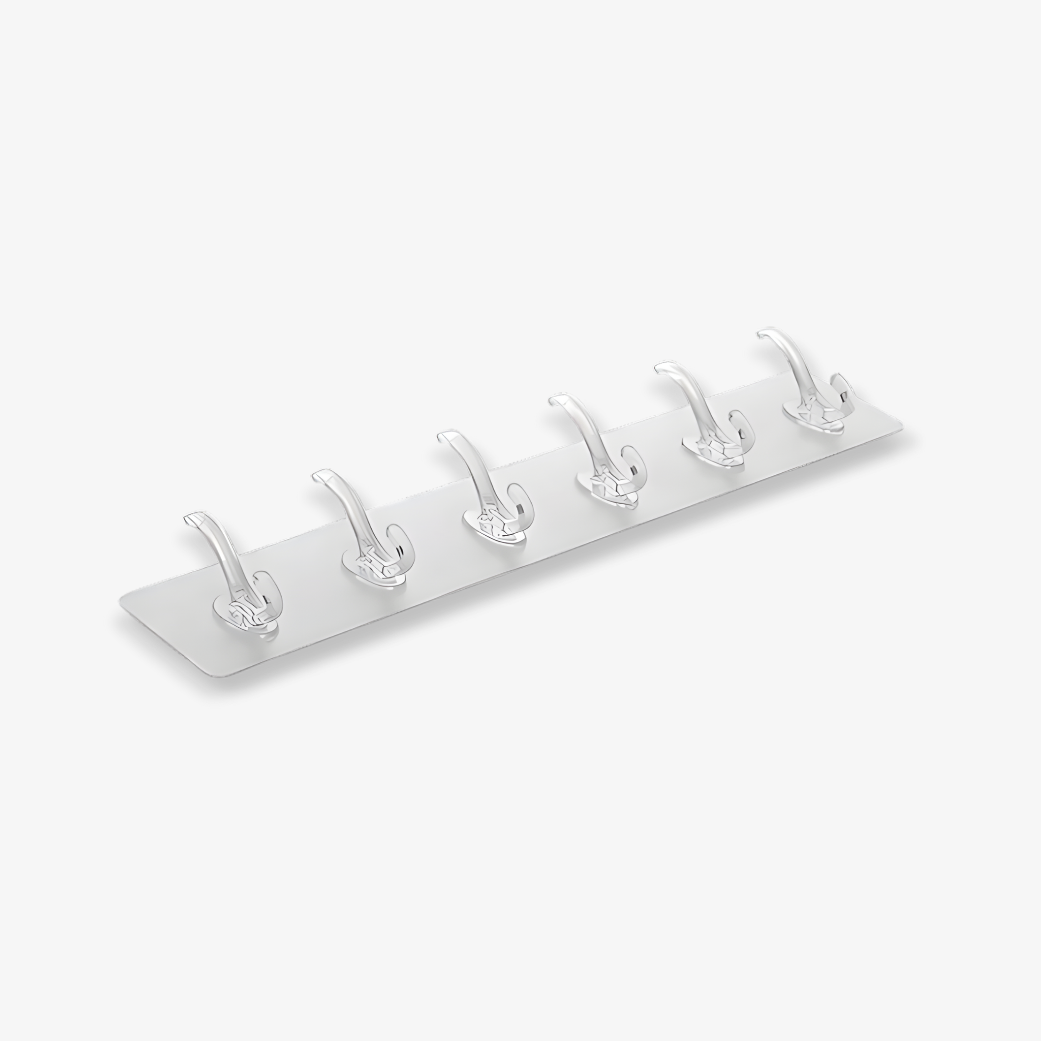 6-in-1 Adhesive Sticky Wall Hooks,Heavy Duty & Premium Quality