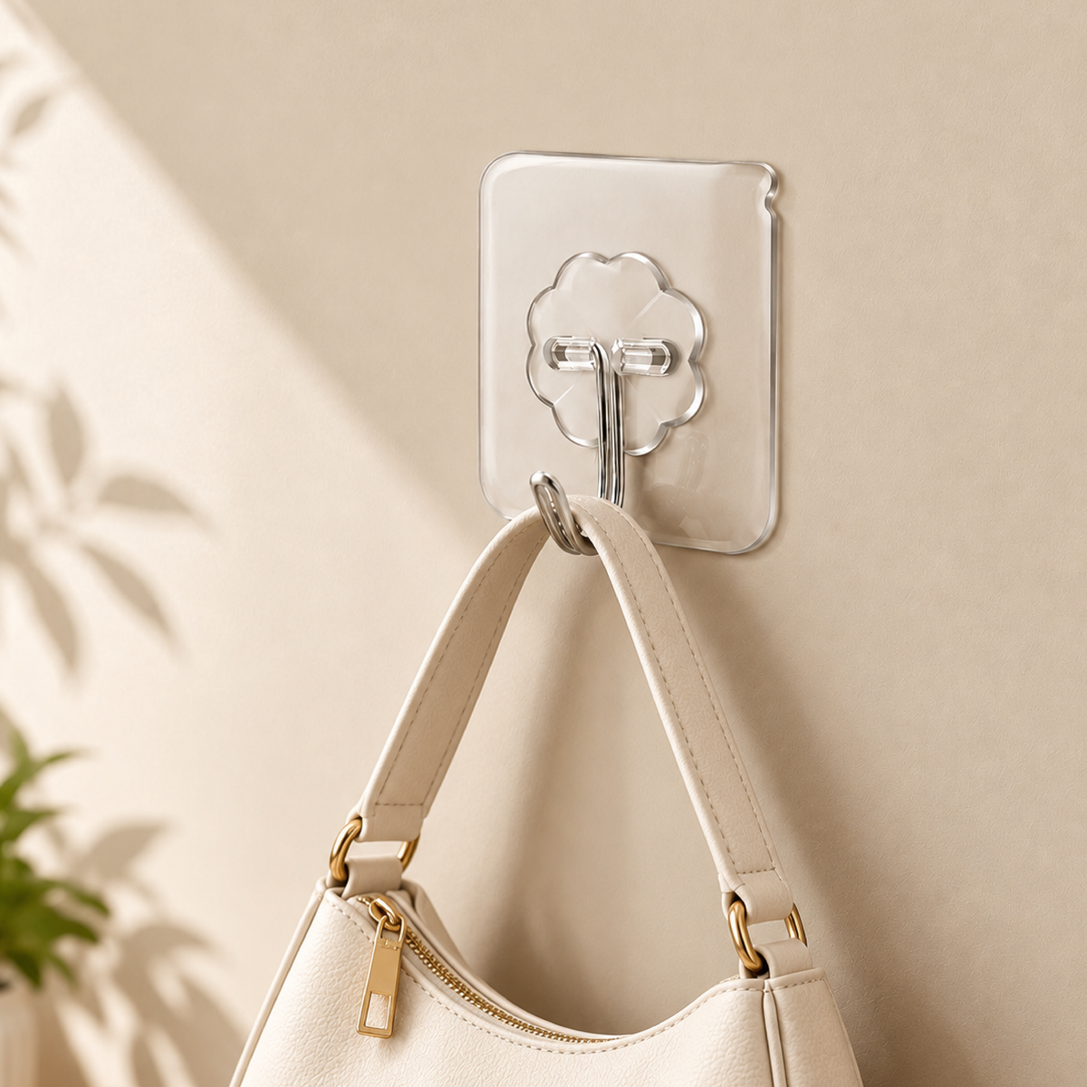 Adhesive Hooks for Hanging - Heavy Duty Wall Door Hooks