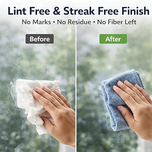 Microfiber Cleaning Cloth,Heavy Duty & Premium Quality