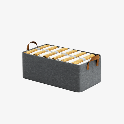 Rectangle Storage Baskets [Grey]