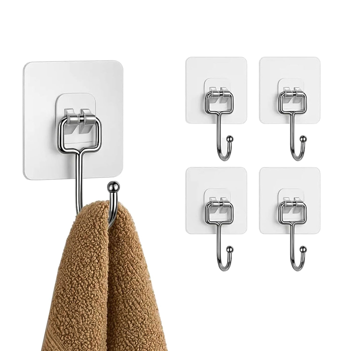Long Hook / Big Hook- Transparent,Heavy Duty & Premium Quality.