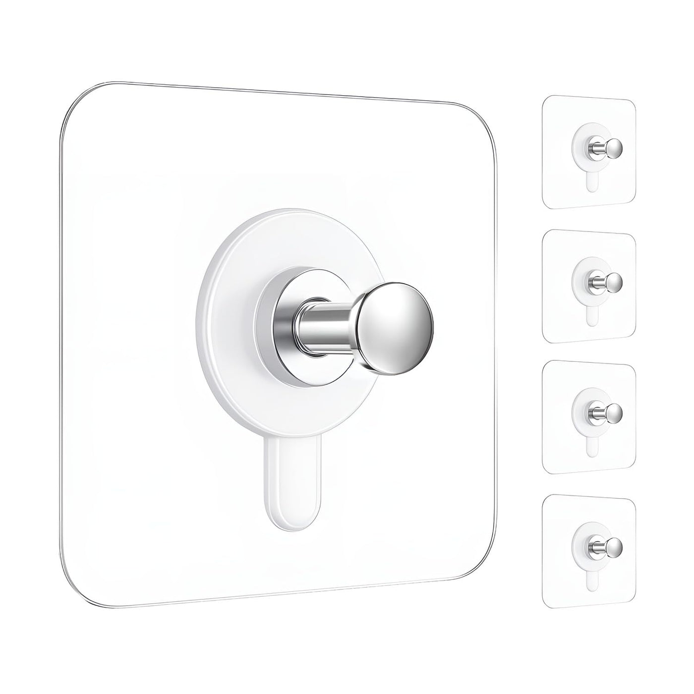 Adhesive Hooks for Hanging, Heavy Duty Wall Door Hooks.