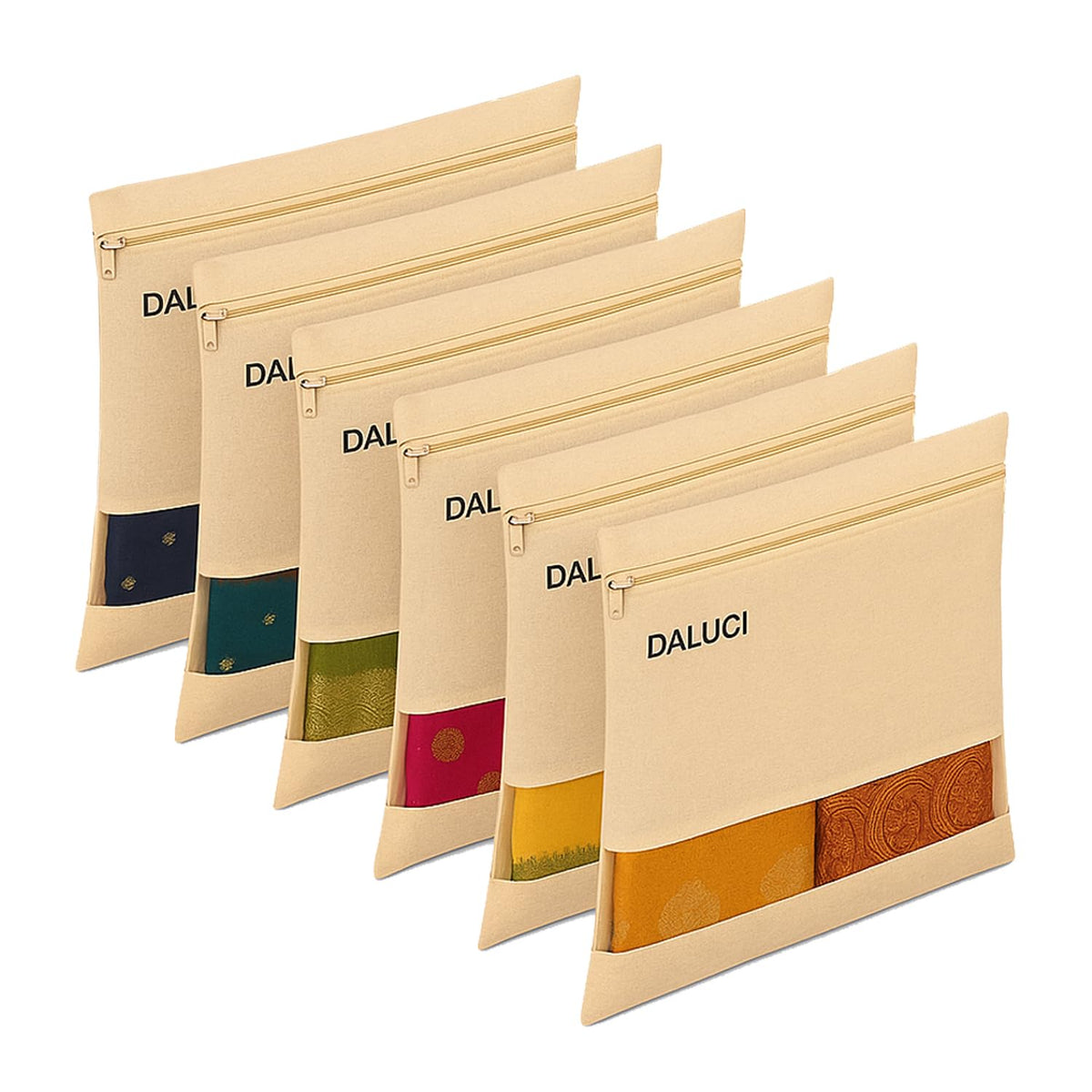 DALUCI Cotton Saree Cover