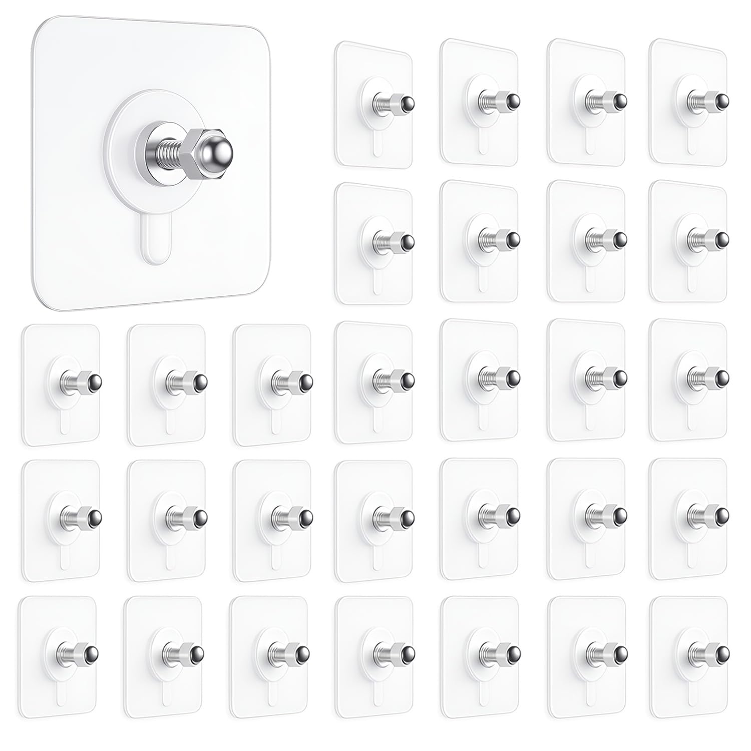 Adhesive Hooks for Hanging, Heavy Duty Wall Door Hooks.