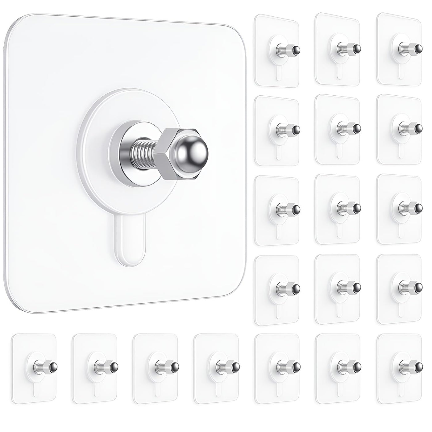 Adhesive Hooks for Hanging, Heavy Duty Wall Door Hooks.