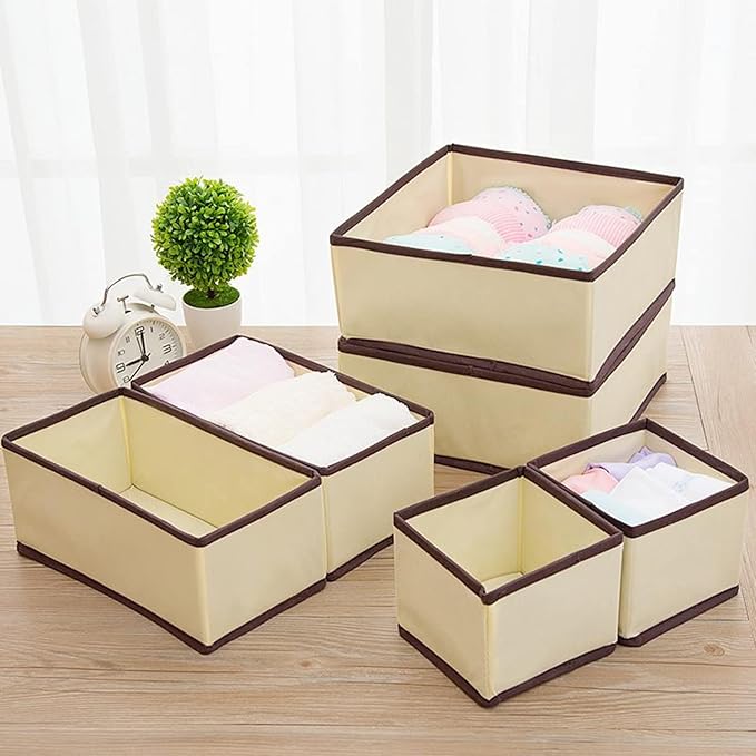 Foldable Closet Organizer Boxes - Wardrobe Storage