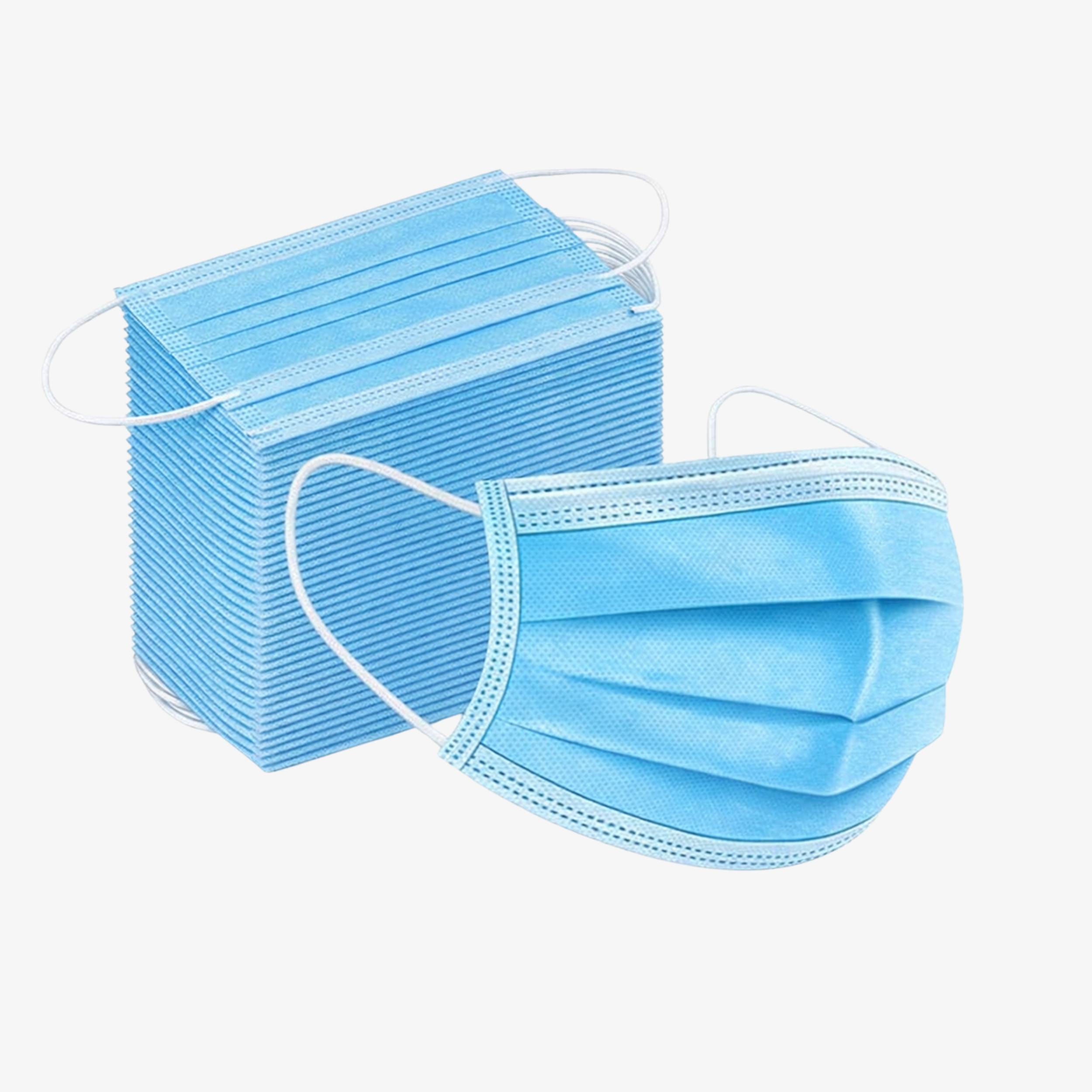 3Ply Surgical Face Mask-Blue