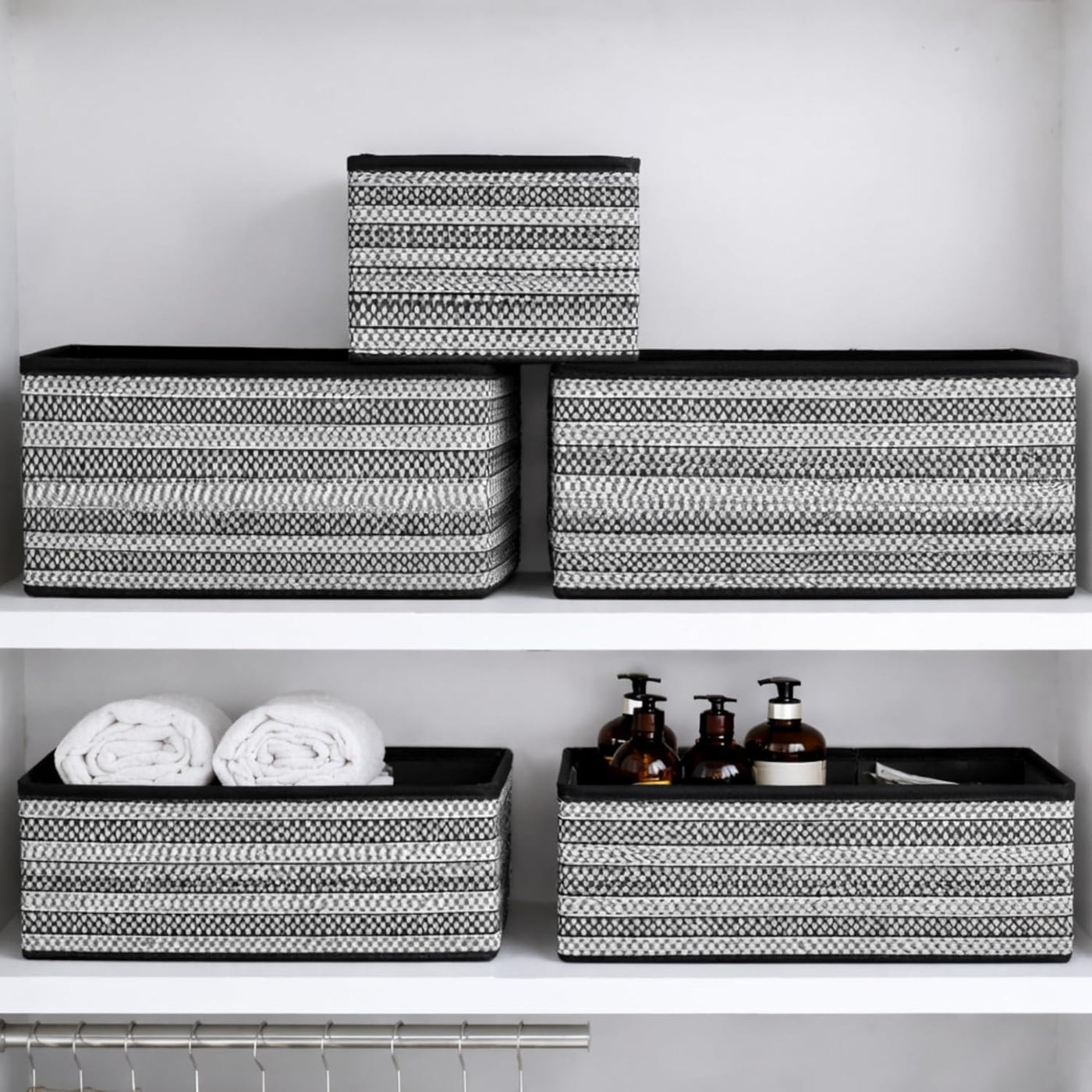 6 Pcs Foldable Closet Organizers