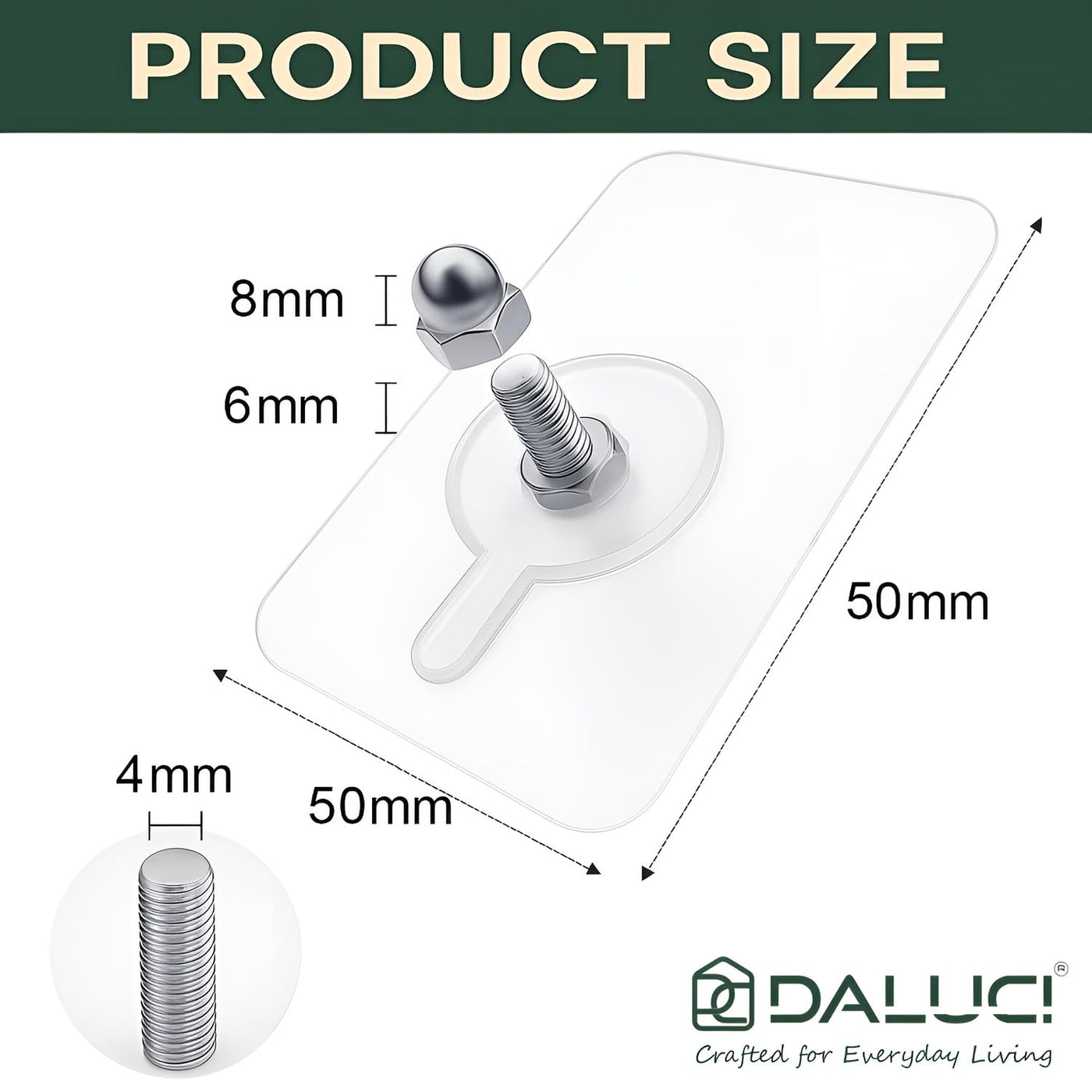 Screw Hook- Self Adhesive Hooks