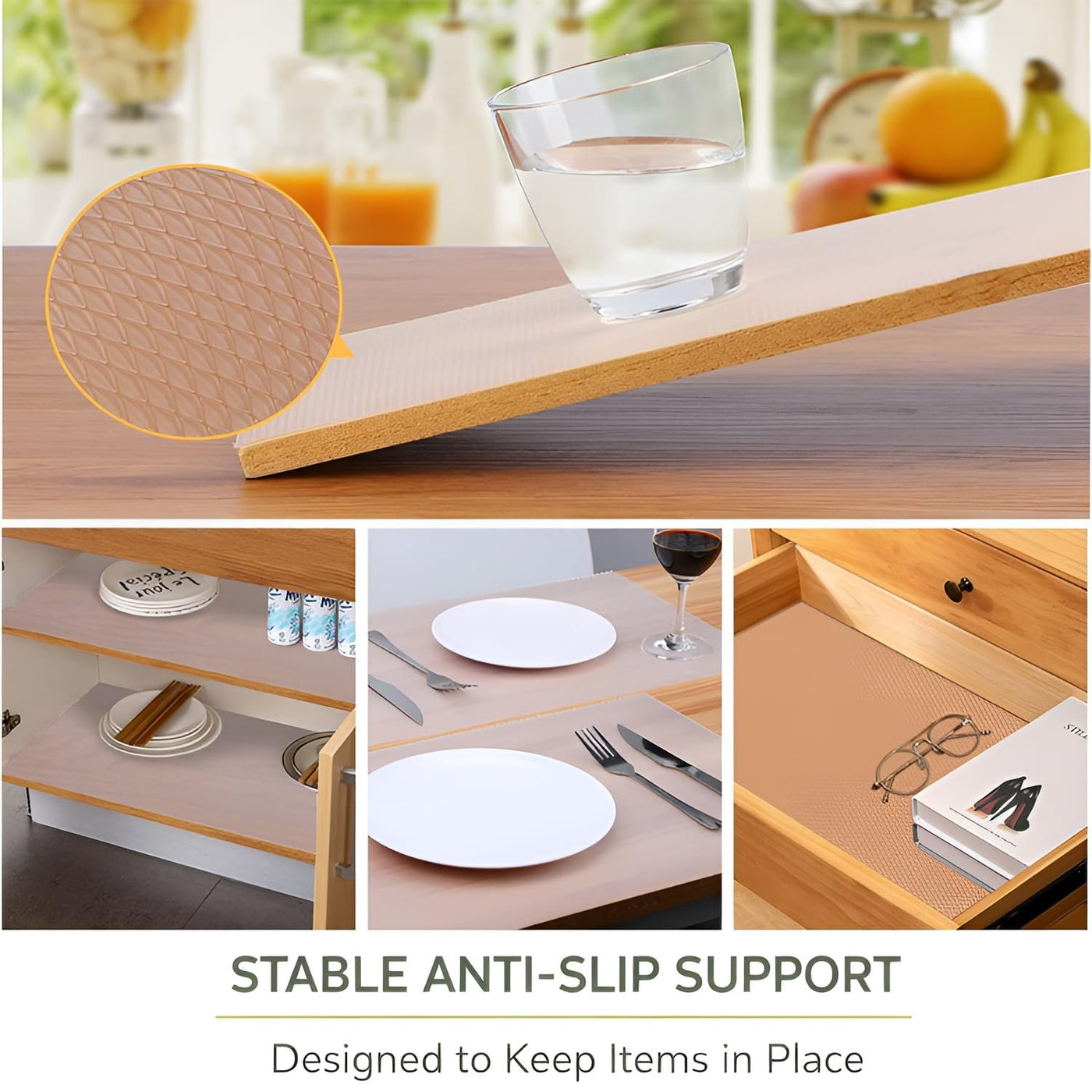 Anti Slip Fridge Mat & Shelf Liner Roll