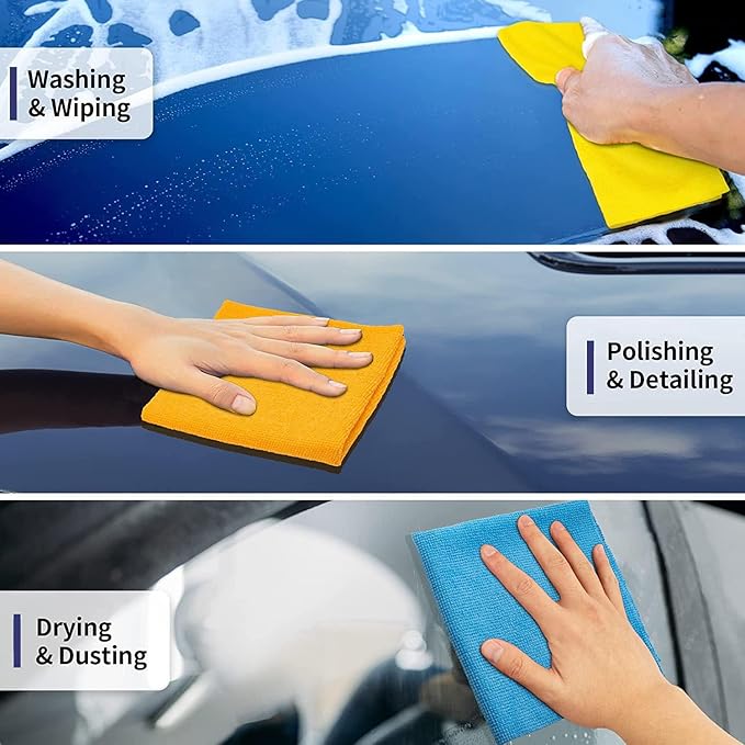 DALUCI Microfiber Cleaning Cloths