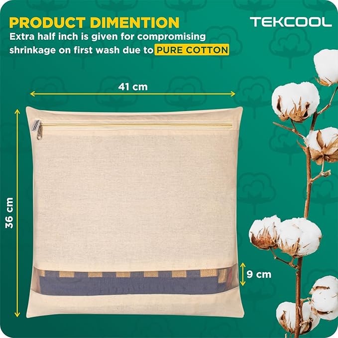DALUCI Cotton Saree Cover