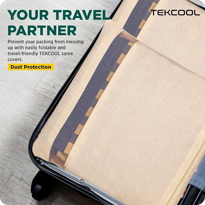 DALUCI Cotton Saree Cover