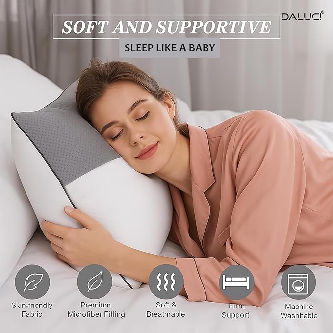 DALUCI Comfort Soft Sleeping Pillows