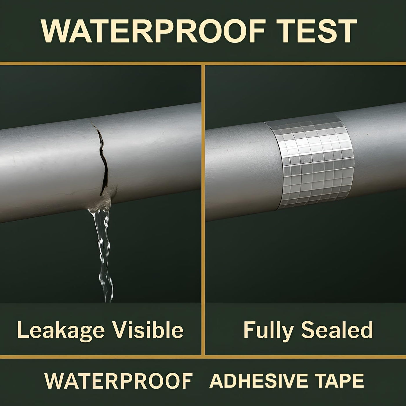 Waterproof Tape-10CM*5M,Heavy Duty & Premium Quality