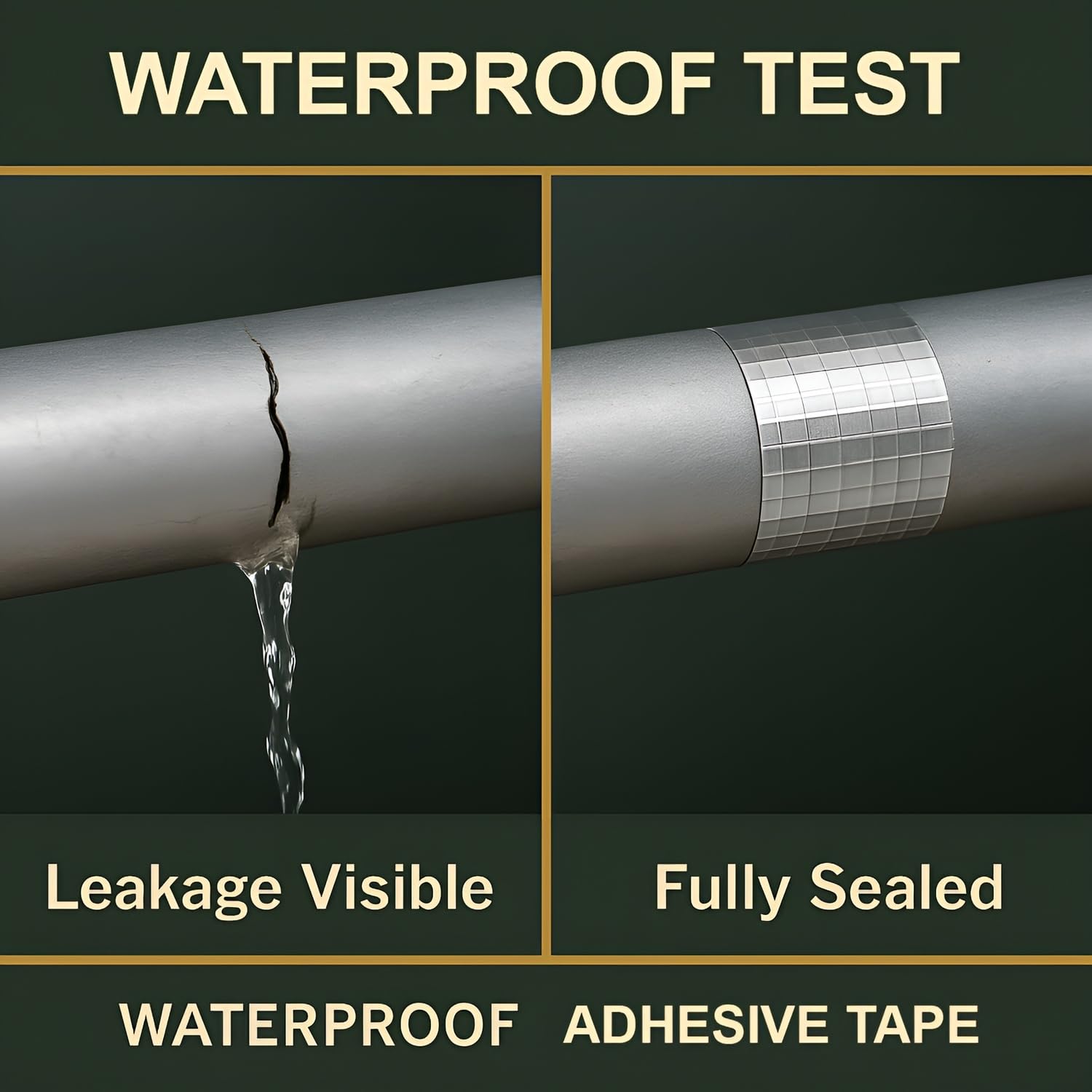 Waterproof Tape-10CM*5M,Heavy Duty & Premium Quality