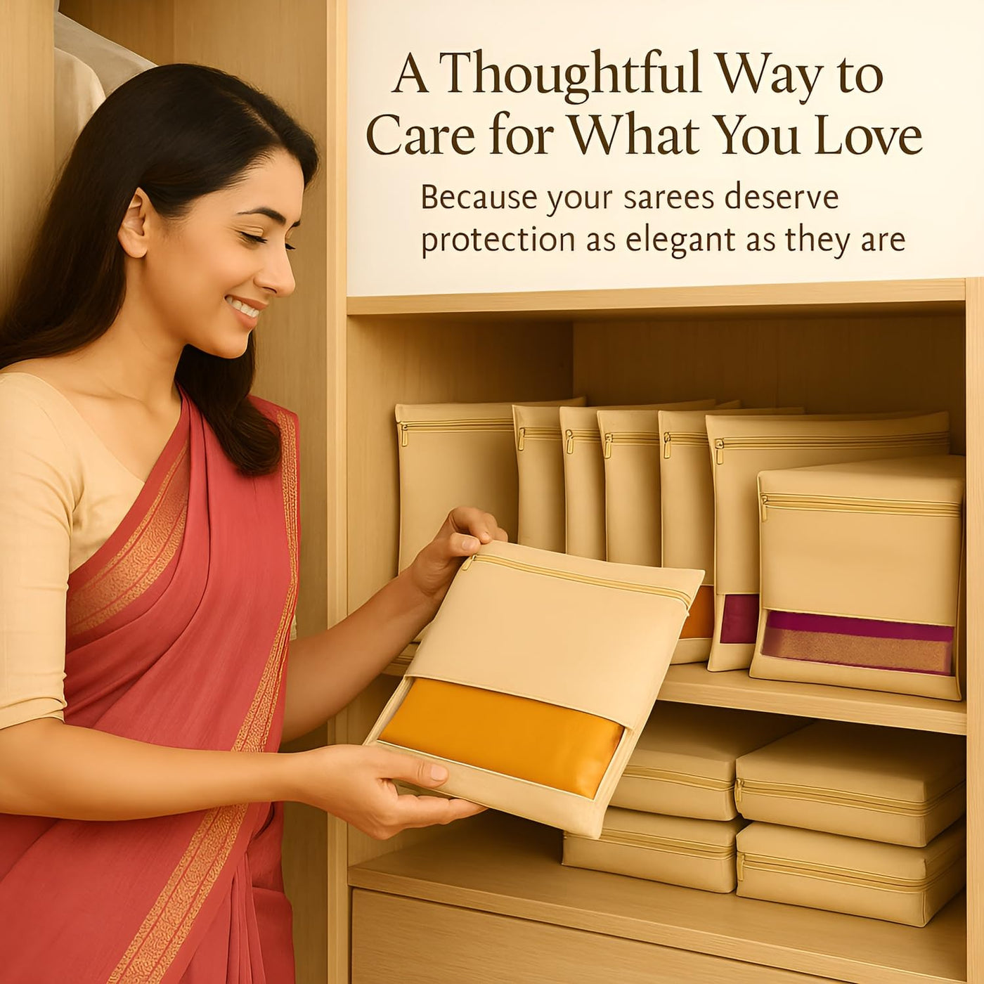 Cotton Saree Cover (Single)