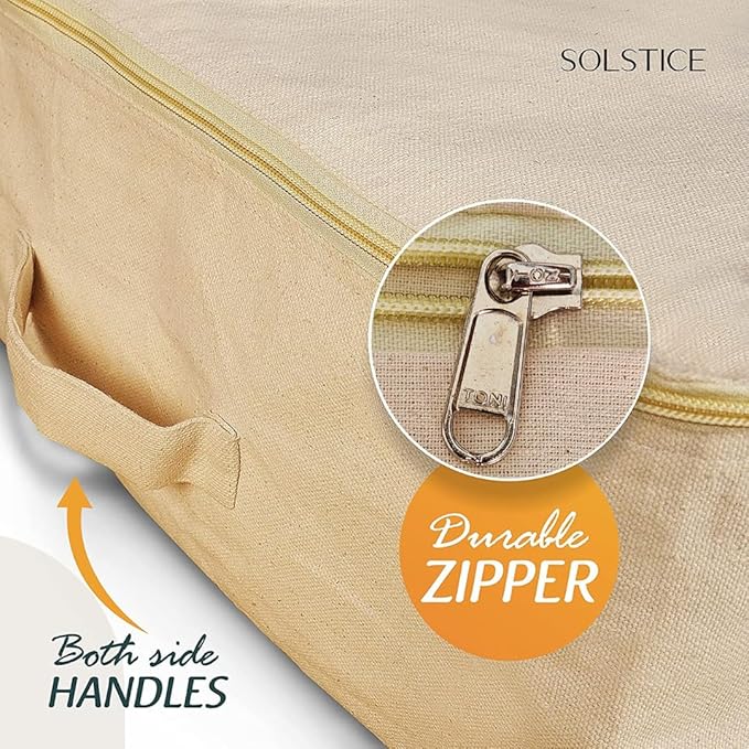Daluci Cotton Canvas Clothes Storage Bags