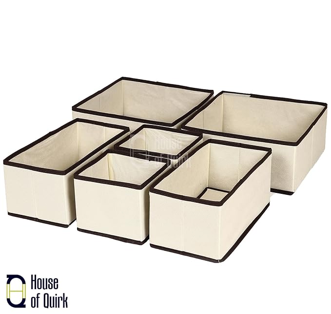 Foldable Closet Organizer Boxes - Wardrobe Storage