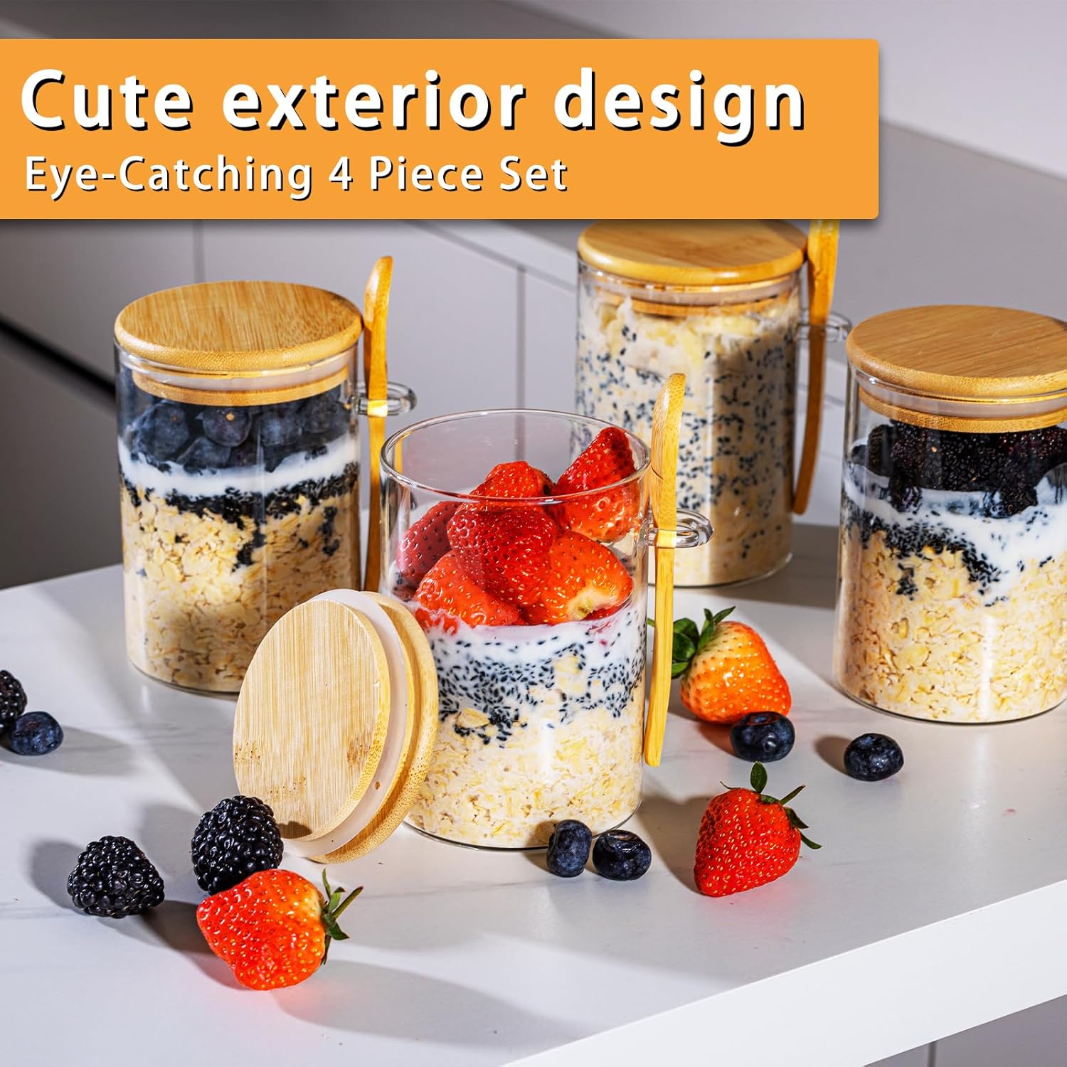 Overnight Oats Containers