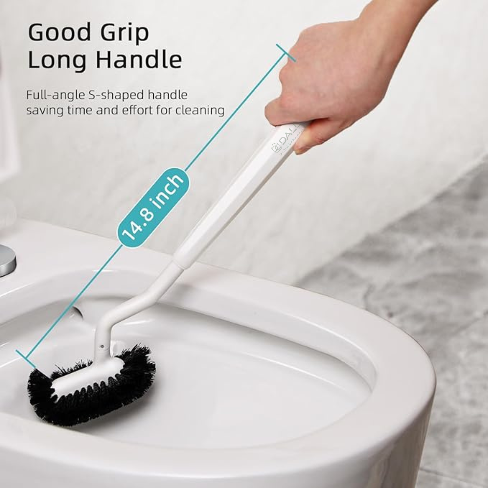 HAMITOR Toilet Bowl Brush Holder Set