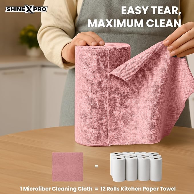 DALUCI Microfiber Kitchen Towel Roll