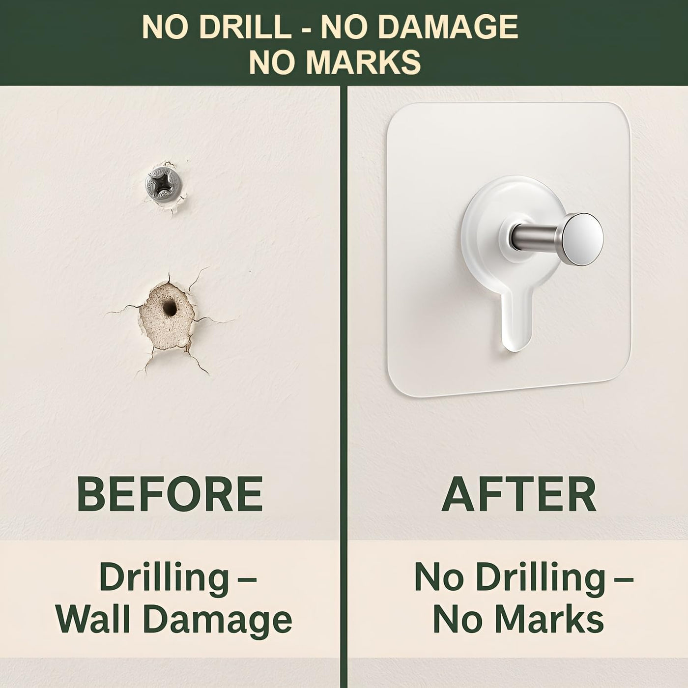 Photo Frame Hook- Self Adhesive Hooks