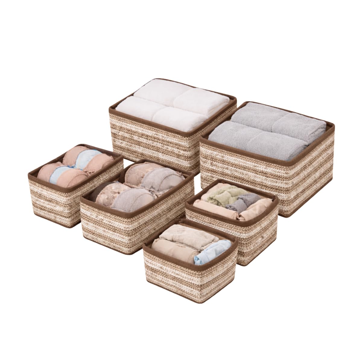 6 Pcs Foldable Closet Organizers