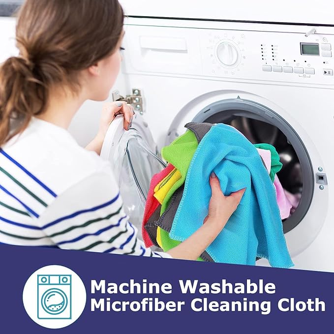 DALUCI माइक्रोफाइबर सफाई कपड़े