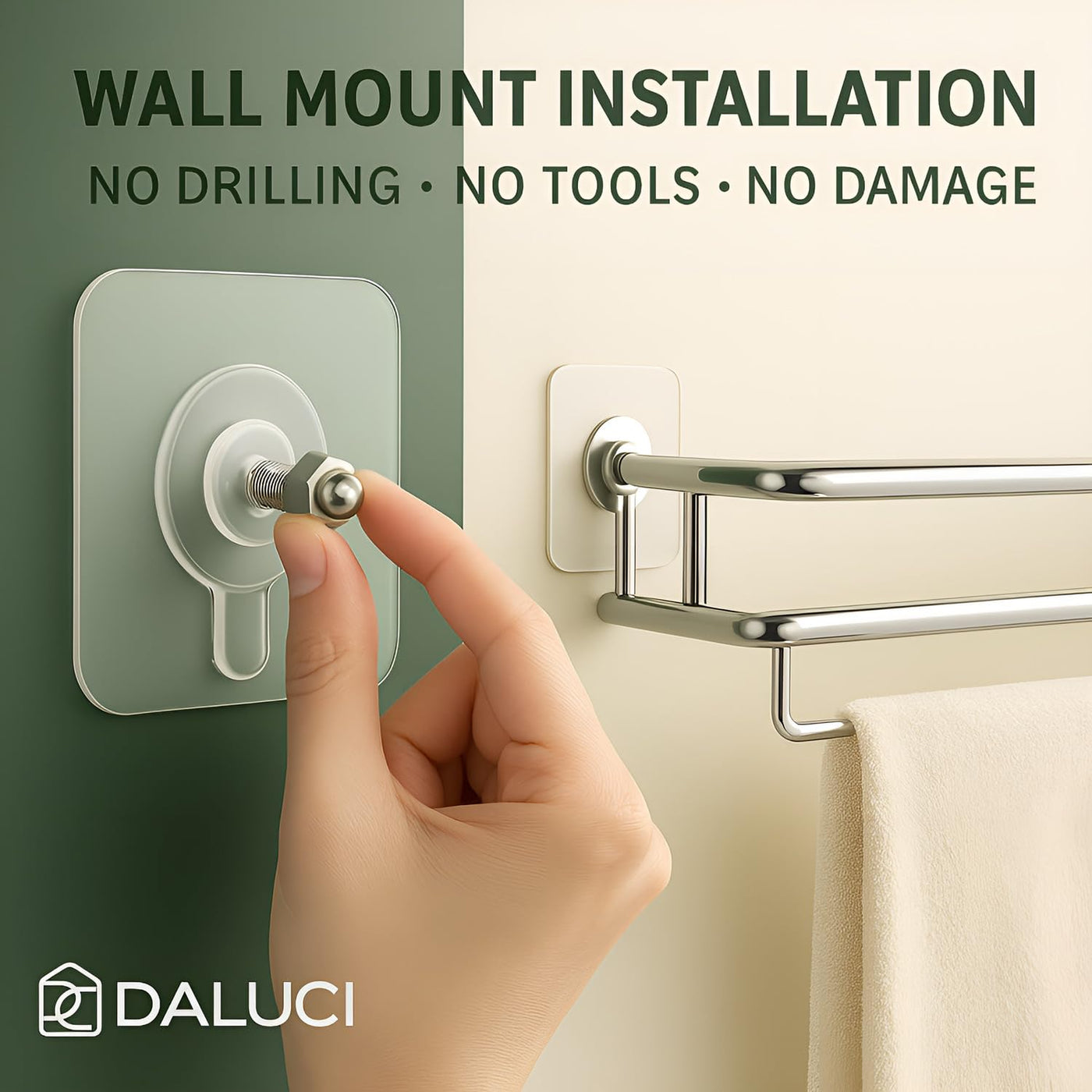 Screw Hook- Self Adhesive Hooks