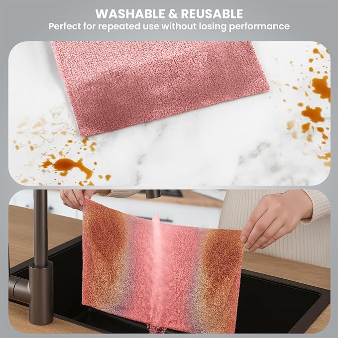 DALUCI Microfiber Kitchen Towel Roll