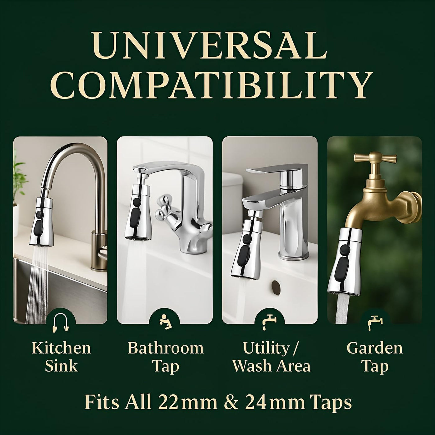 Kitchen Tap Extender for Sink