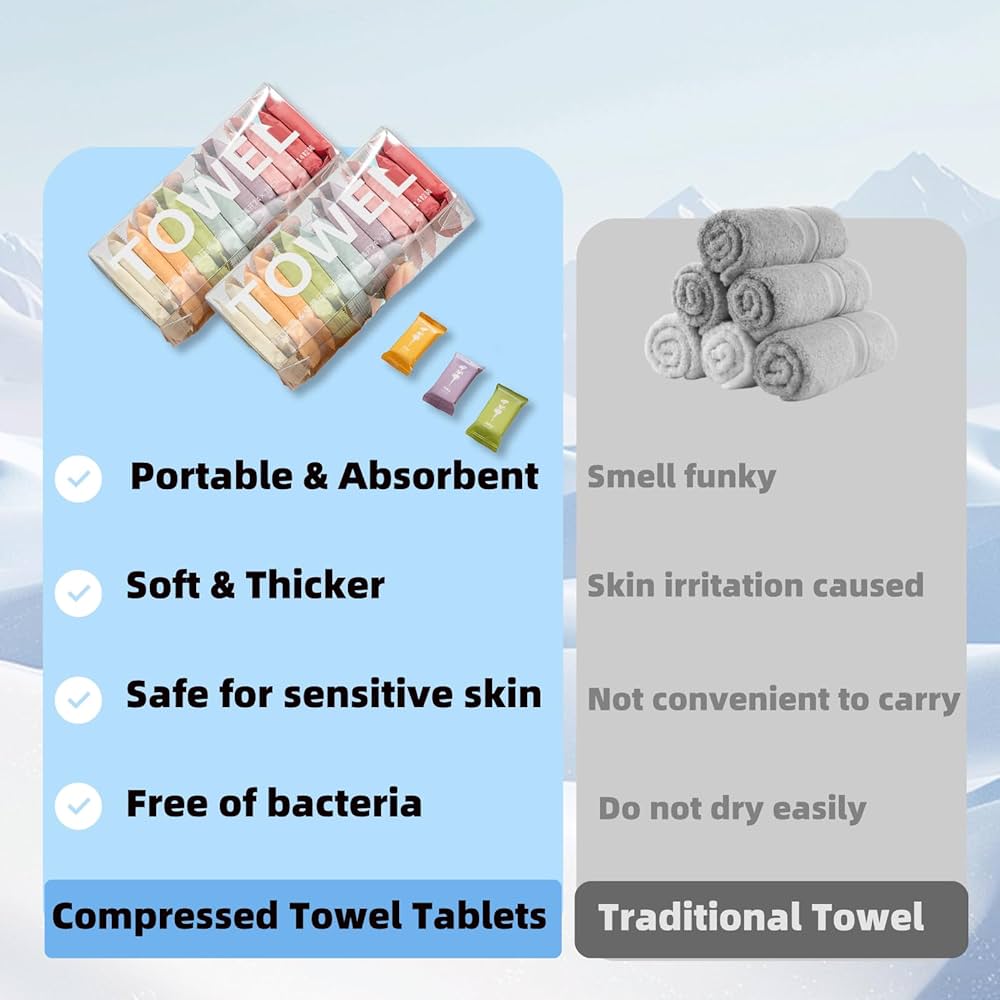Disposable Compressed Towels